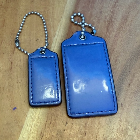 Coach RARE VINTAGE Leather Hangtag Set - Picture 5 of 8